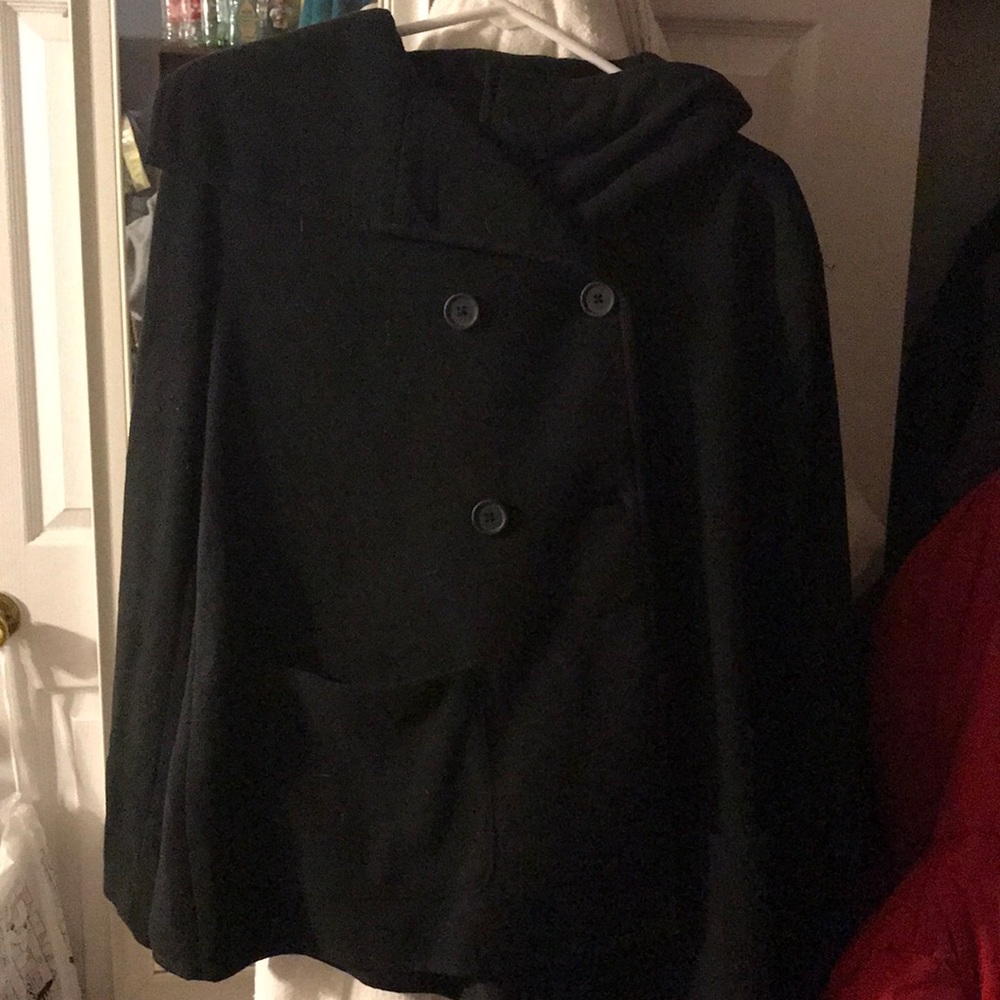 Old navy pea coat worn once